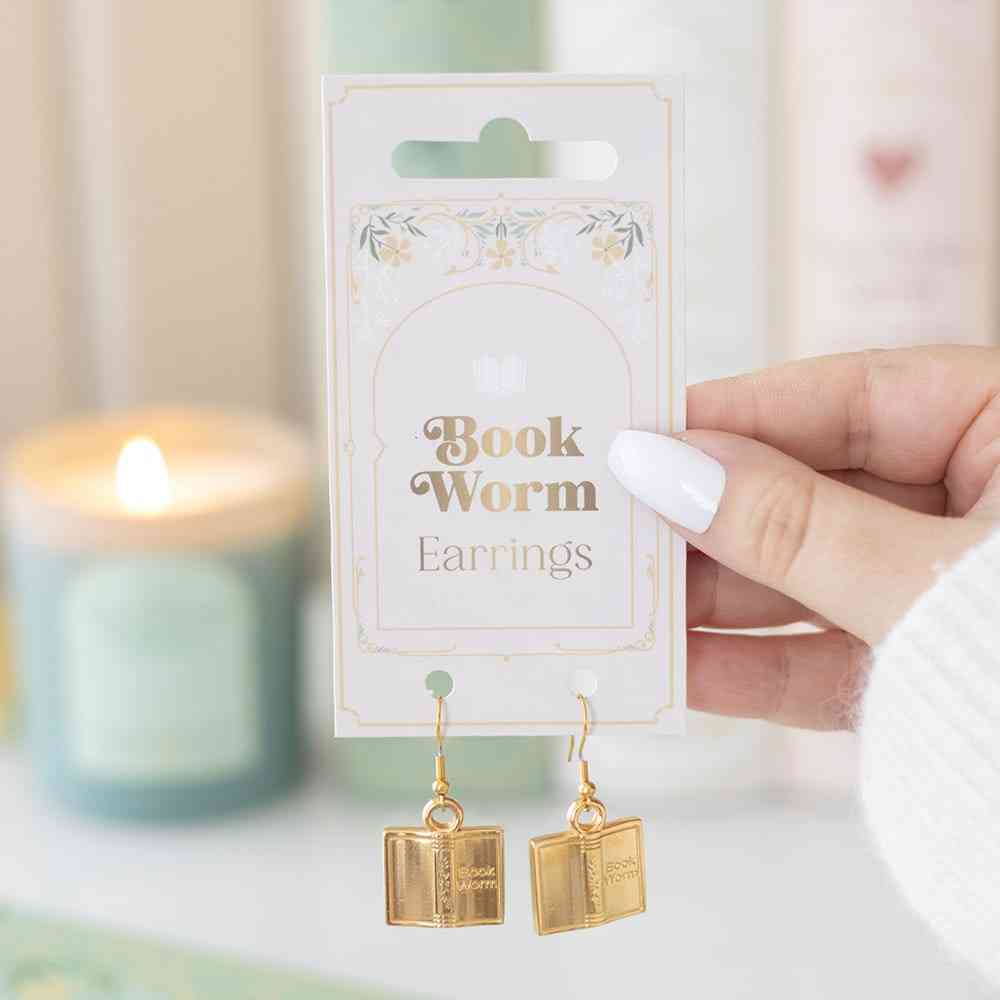Something Different - Book Worm Des boucles d'oreilles - Multicolore